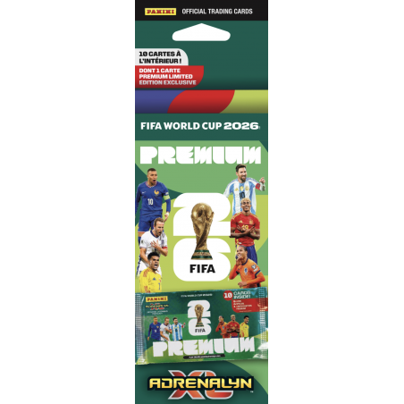 Blister + 10 cartes FIFA 2026